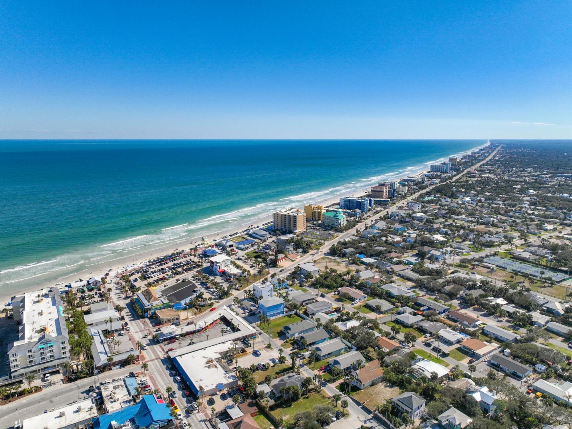 Oceanfront Balcony, Pool, Bbq, Steps To Flagler Ave Villa New Smyrna Beach Eksteriør bilde