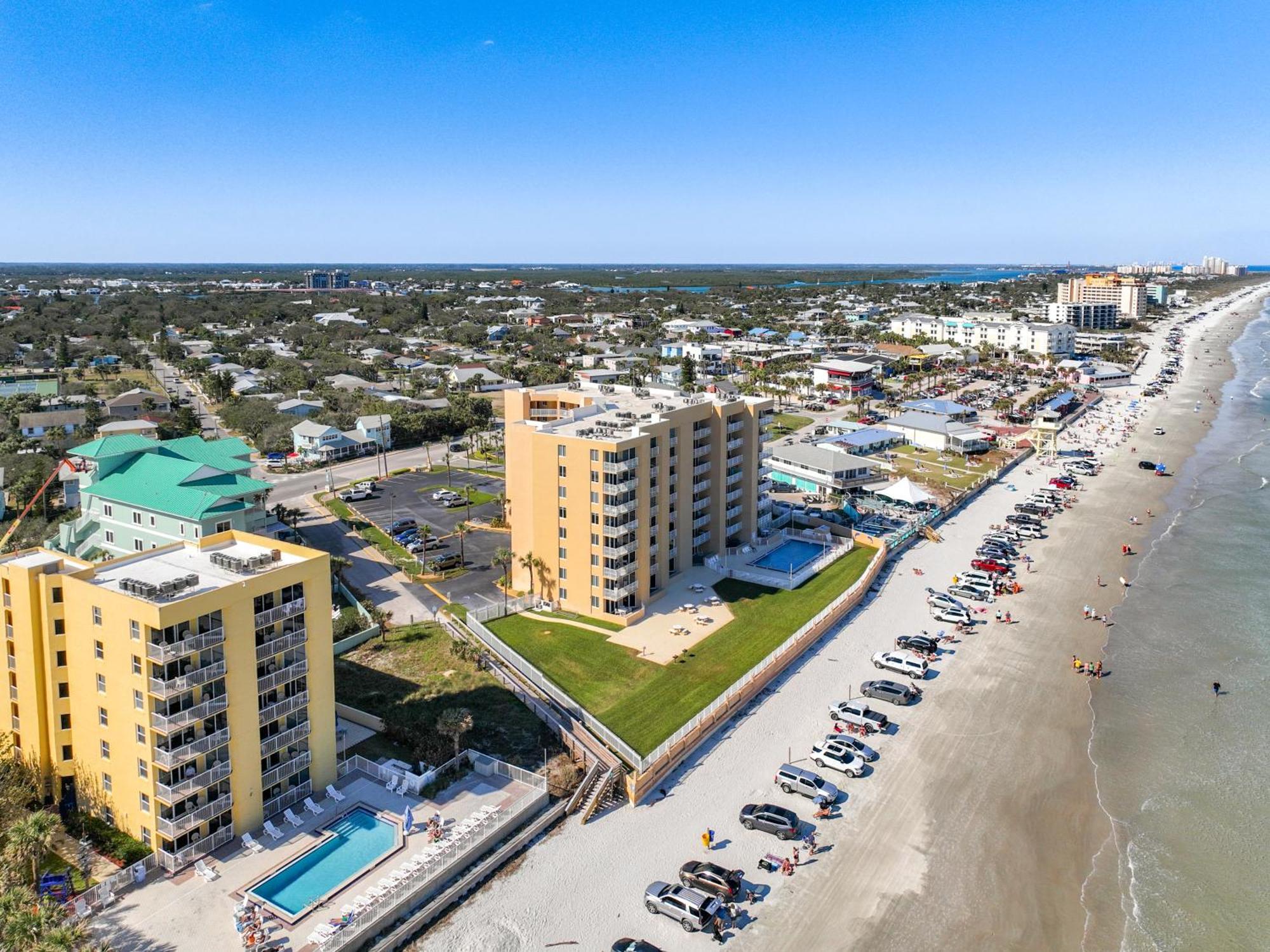 Oceanfront Balcony, Pool, Bbq, Steps To Flagler Ave Villa New Smyrna Beach Eksteriør bilde
